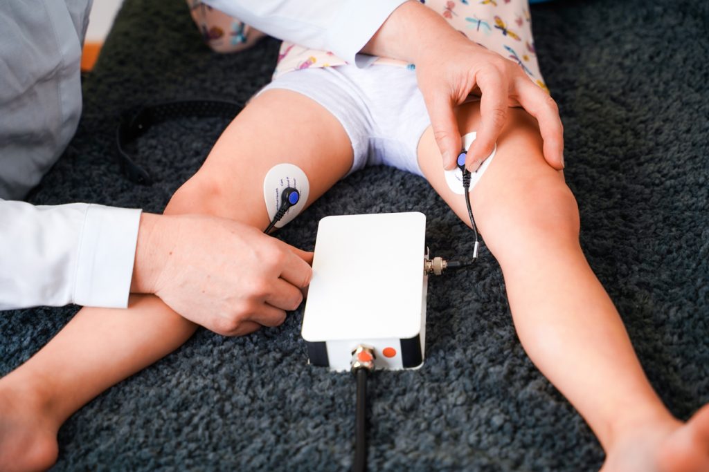 Vitalfeld Messung mit einem Kind bei Kraftquelle in Sulzberg